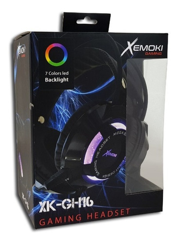 Imagen 3 de 9 de Auriculares Gamer Xemoki Luces Gaming Pc Notebook Ps4