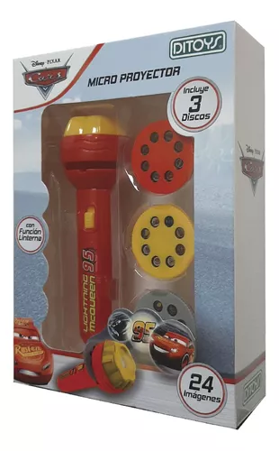 Linterna Micro Proyector Infantil Cars Disney 2589