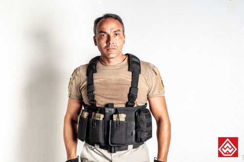 Colete Chest Rigs Fenrir Warfare Plataforma De Torax - Preto
