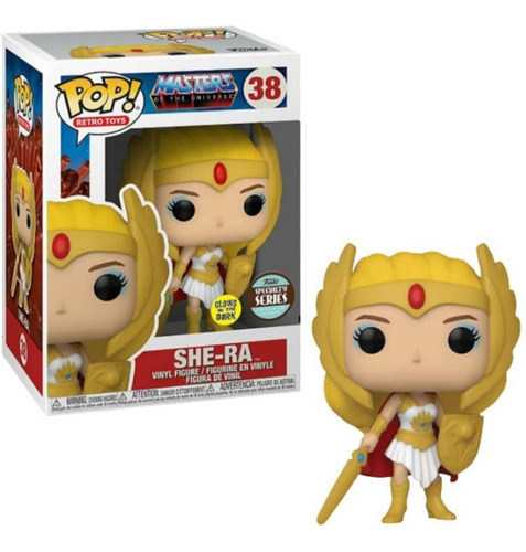 Funko Pop Masters Of The Universe-she-ra Glows Speciality