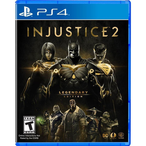 Injustice 2 Legendary Edition Todo El Contenido Ps4