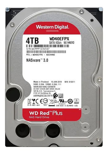Disco Duro de 4TB Interno Western Digital