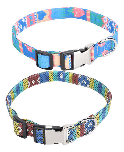 Collar Bohemio Para Mascotas, Collar Ajustable Para Perros Y