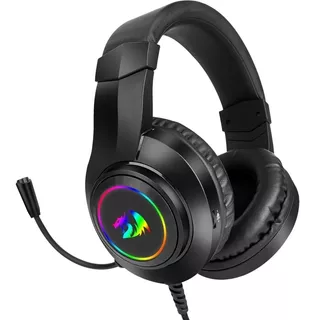 AURICULARES GAMER REDRAGON H260 HYLAS RGB PS4 PS5 PC 3.5MM