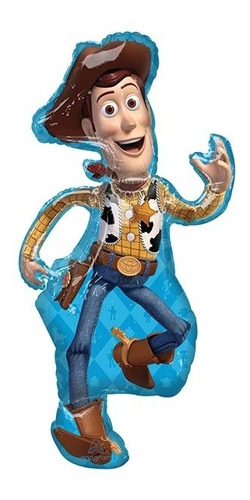 Woody Toy Story Vaquero Globo Metalico Jumbo Fiesta 44 Decor