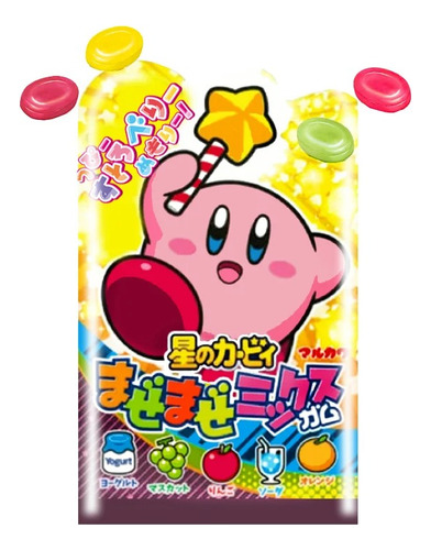 Chicles Mixtos Frutales De Kirby Nintendo