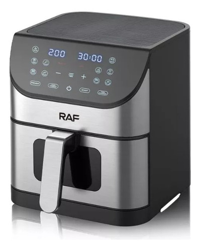 Freidora De Aire Air Fryer Raf De 8 Litros Tactil