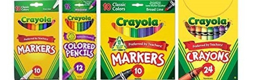 Crayola Marker, Crayon And Pencil Bundle Set