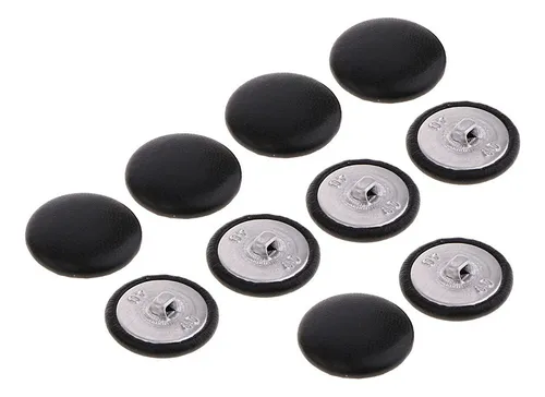 Botones De Tapicería Cubiertos De Cuero Artificial De 200