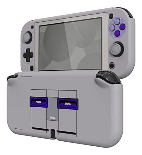 Pack Extremerate: Funda Protectora Snes Para Switch Lite