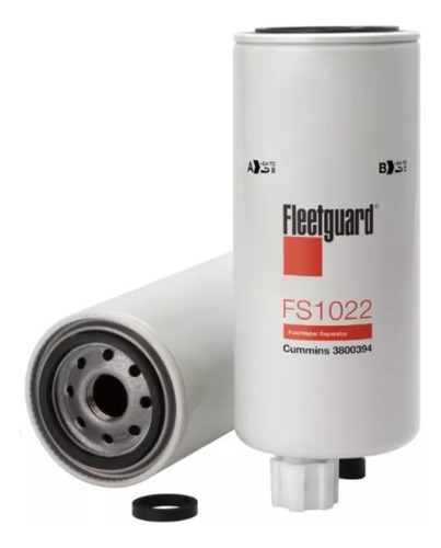 Fs1022 Filtro Separador De Agua Spin On Cummins, Fleetguard