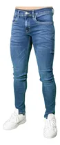 Comprar Jeans Para Hombre Stretch Skinny Pantalon Mezclilla Basico 