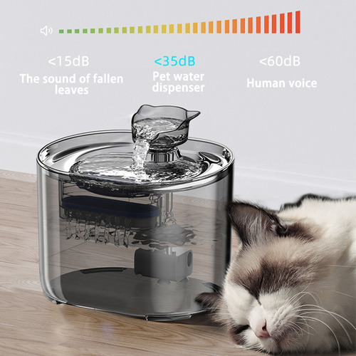Fuente De Filtro Automática Para Mascotas Con Sensor Cat Wat
