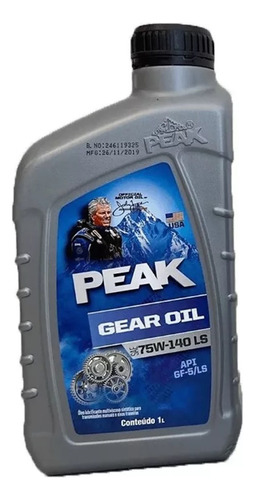 Oleo Peak 75w140 Diferencial Tras. Troller T4 3.2