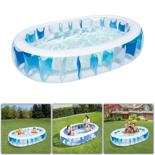 ¿90? ¿× 60? ¿× 20? Piscina Inflable Al Aire Libre Patio Agua