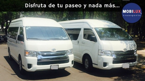 Renta De Camionetas 6 A 20 Pasajeros, Con Chofer, Viajes,
