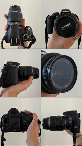 Cámara De Fotos Profesional Nikon D3100 (11600 Disparos)