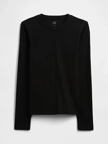 トップス lgb black longsleeve cardigan Blusa Cardigan Feminino Manga Longa Gap Original Importada