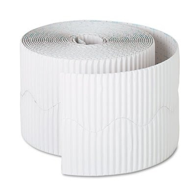 Bordette Decorativo De La Frontera, 2 1/4 '' X 50' Roll, Whi