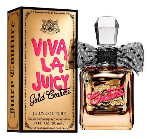 Perfume Viva La Juicy Gold Couture  Dama 100 Ml Envio Gratis