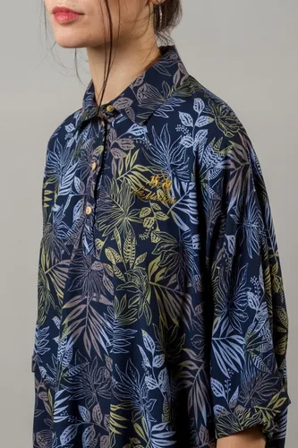 Camisa La Martina Estampada Mangas 3/4 Wild Mujer