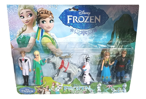 Set X5 Personajes De  Frozen  Hermosos