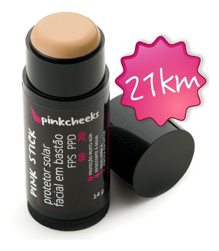 Protetor Solar Facial Bastão Pinkcheeks Pink Stick Fps 90 Fpuva 70