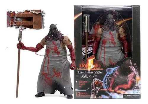 Resident Evil 5 Biohazard Executioner Majini Acción Figura Y