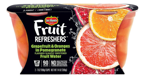 Fruit Refreshers - Bocadillos De Taza De Frutas De Pomelo Y 