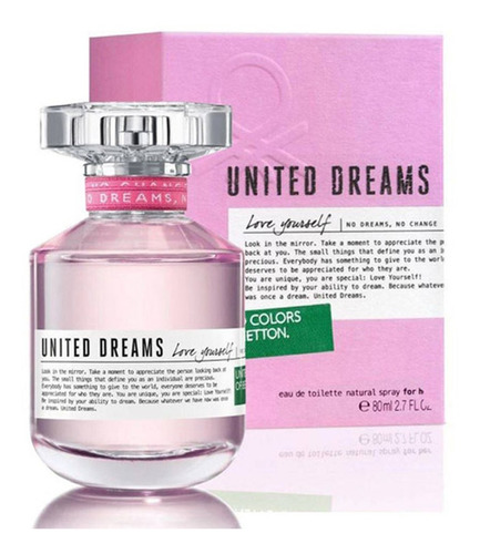 Perfume United Dream Benetton Love Yourself Dama 80ml