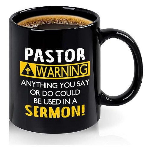 Regalos De Apreciación Pastor, Taza De Café De Advert...