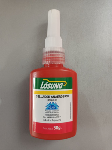 Sellador Anaerobico Gas Losung 50 Gramos.