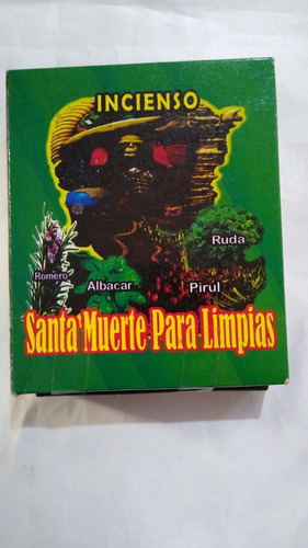 Incienso Santa Muerte Para Limpias. En Polvo