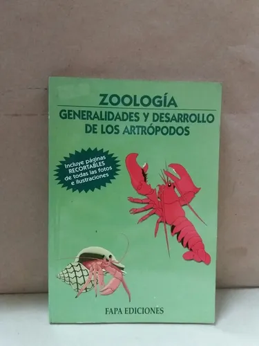 Zoología - Generalidades Y Desarrollo De Los Artrópodos (Usado)