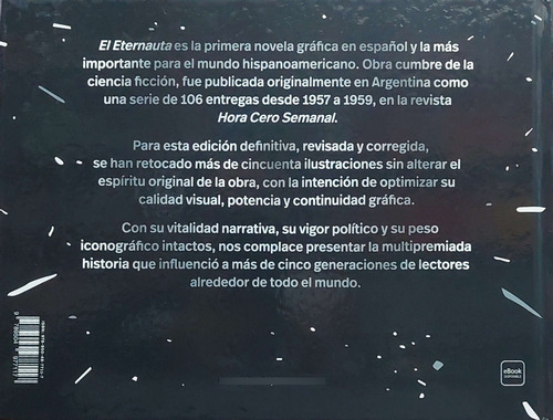 El Eternauta Oesterheld Planeta Comic Tapa Dura Nuevo ^