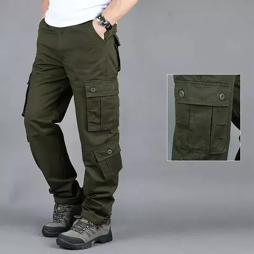 AKARMY Pantalones cargo casuales para hombre Pantalones militares