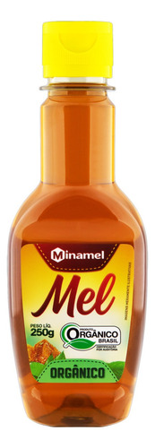 Mel líquido Minamel en squeeze sem glúten 250 g 