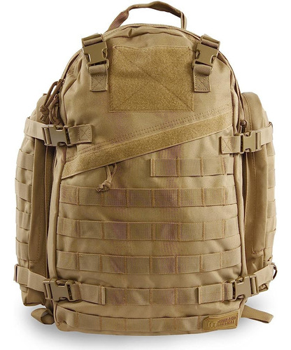 Highland Tactical Mochila Táctica, Desierto, 19 Pulgadas