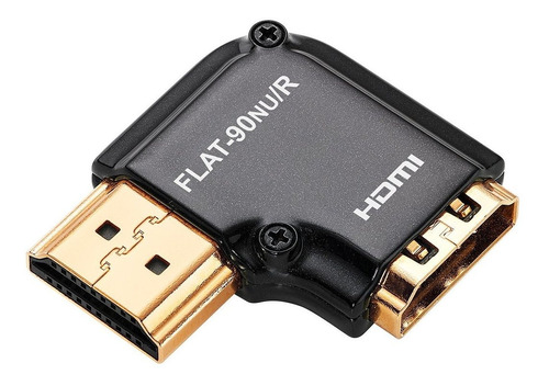 Adaptador Hdmi Zeskit Macho A Hembra En Angulo Recto