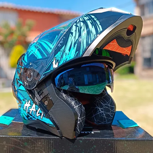 Casco half abatible hotsell