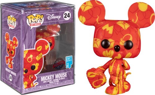 ¡Funko Pop! Muñeca Art Series Mickey Mouse #24 Exclusive
