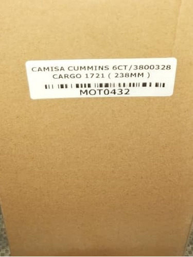 Camisa 6ct Motor Cummins 6ct Cargo 1721 238mm 3800328