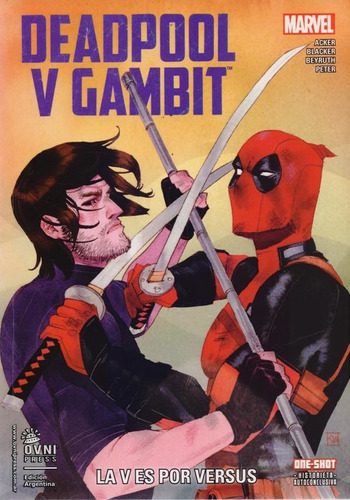 Deadpool V Gambit - La V Es Por Versus - Acker / Blacker