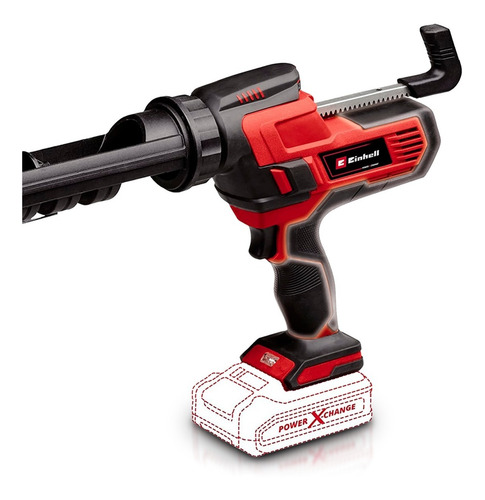 Imagen 2 de 10 de Pistola Aplicadora D Silicona Inalámbrica Einhell + Bateria