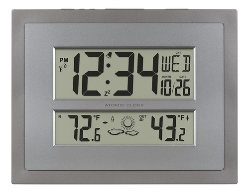 La Crosse Technology 512-65937-int Reloj De Pared Digital At