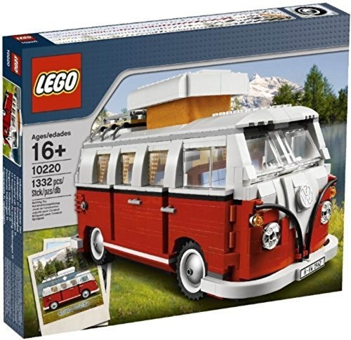 Lego Creator Camper Volkswagen T1 10220 De 1332 Piezas