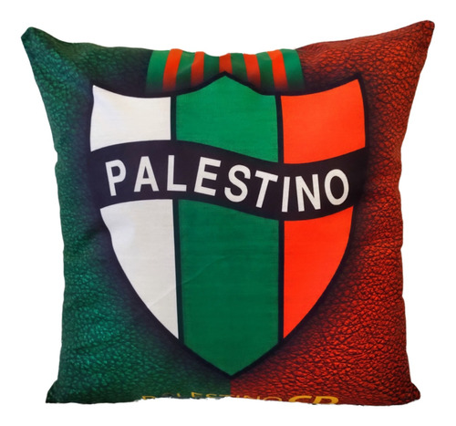 Funda Felpa Para Cojín 45x45 Cm De Palestino Fc Extra Suave