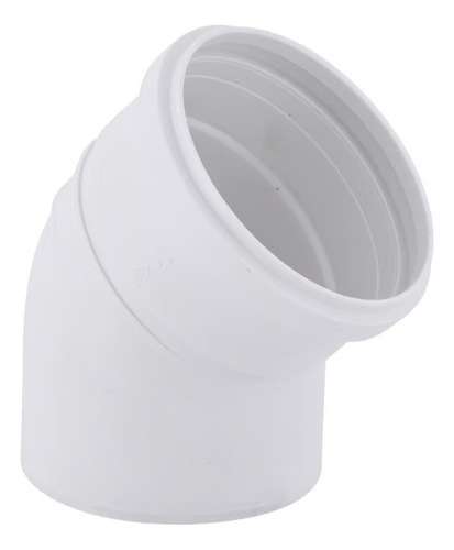 Joelho 100mm Para Esgoto Angulo 45 Graus Pvc Branco Tigre