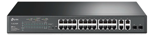 Tp-link Tl-sl2428p, Switch Poe 24 Puertos 10/100 4up 2sfp