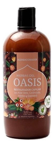 
Acondicionador restaurador Oasis Libre De Parabenos, Aptos Veganos